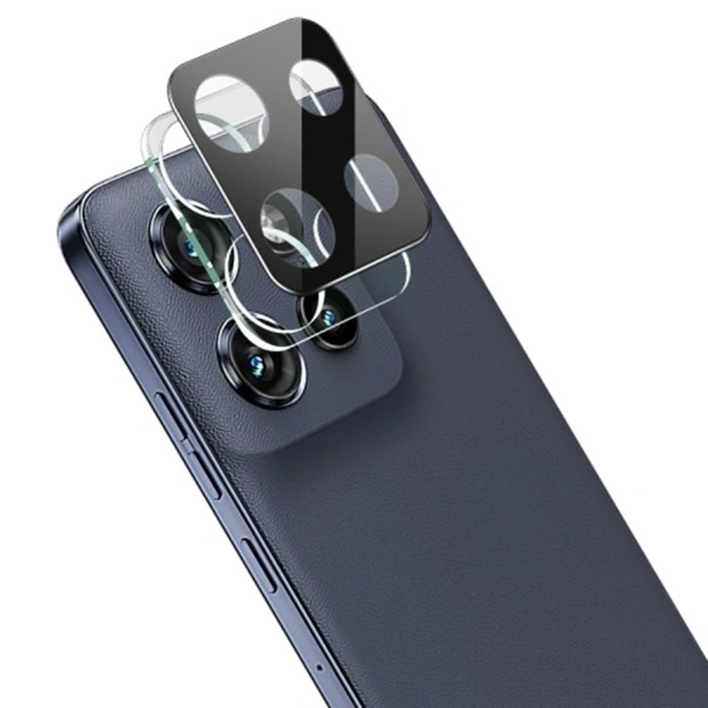 Folie Camera pentru Motorola Edge 50 Neo / Motorola ThinkPhone 25 - Techsuit Full Camera Glass - Black