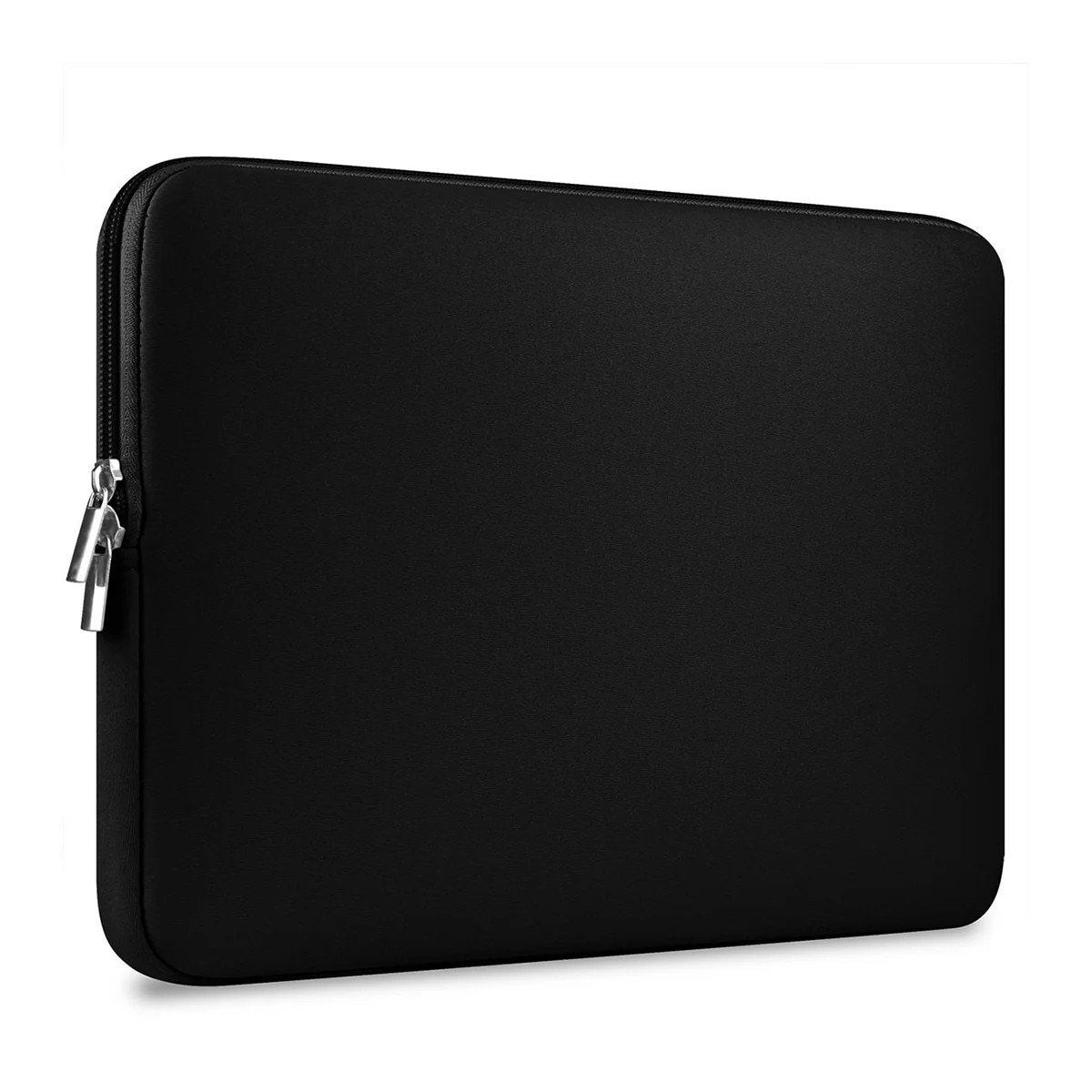Husa laptop ZYBLSSBB LSM2xh819-BCS0029858, neopren slim rezistenta la apa, dublu fermoar, negru, 35 x 24 x 2 cm (13")