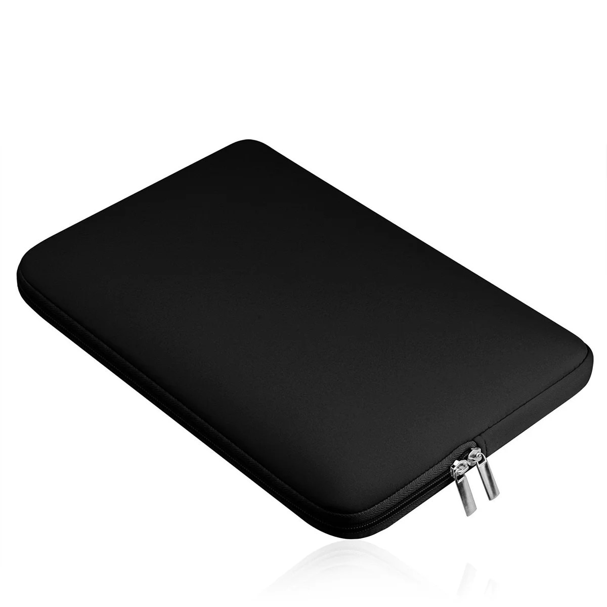 Husa laptop ZYBLSSBB LSM2xh819-BCS0029858, neopren slim rezistenta la apa, dublu fermoar, negru, 35 x 24 x 2 cm (13")