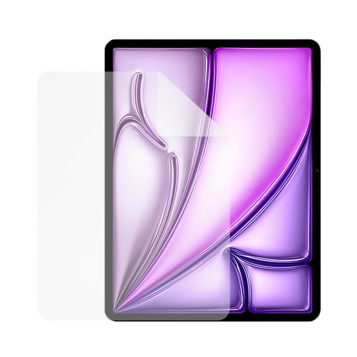 Folie Silicon High Definition pentru Apple iPad (2025), COMANDO TAB PROTECT, Anti-Soc, Rezistenta la zgarieturi, Ultra-subtire, Strat Oleofobic, Sensibilitate ridicata, Aplicare usoara, Transparent