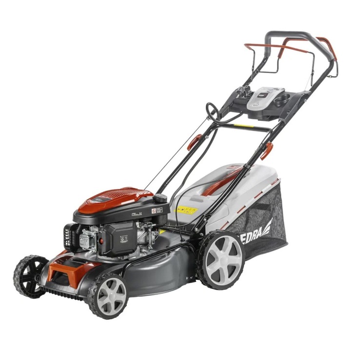 Косачка Dedra с бензинов двигател, двигател Loncin, електрически старт, самоходна, 166cm3, 46cm нож