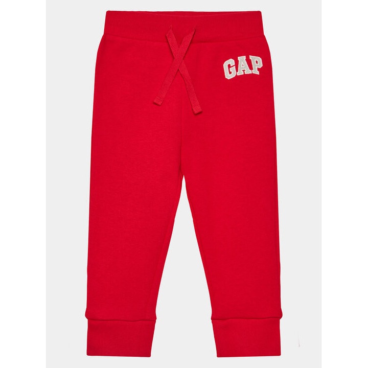 Pantaloni baieti, Gap, 303611118, Bumbac, Negru, Negru