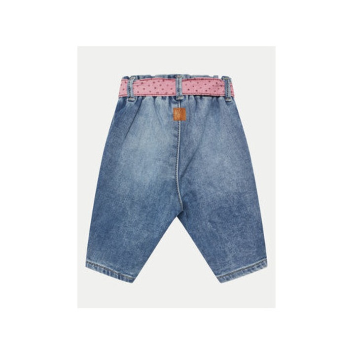 Lányka nadrág, United Colors Of Benetton, 304522390, Pamut/Poliészter, Kék, Kék, 74 CM