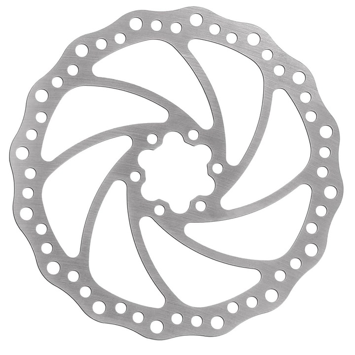 Inlocuire de inalta calitate a rotorului de bicicleta pentru bicicleta dvs., rotor din otel inoxidabil care asigura performante de franare sigure si opriri silentioase