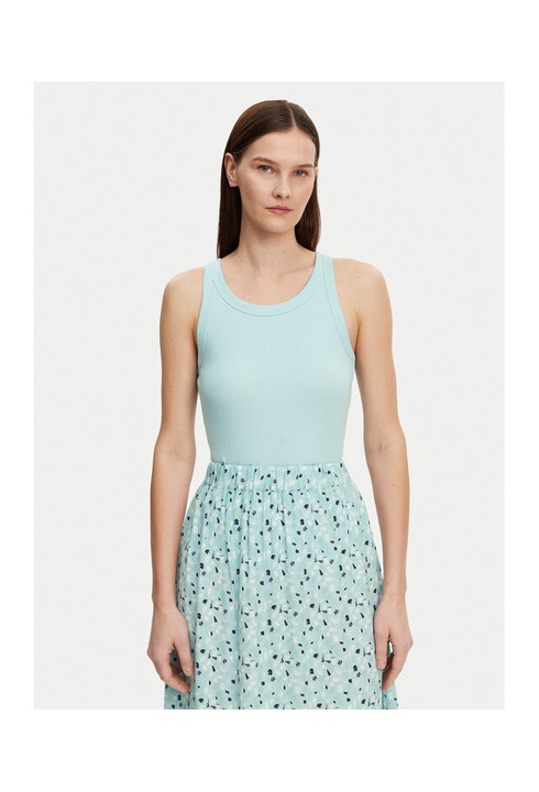 Дамска тениска, Marc O'Polo, 304884696, Органичен памук, Син, Син