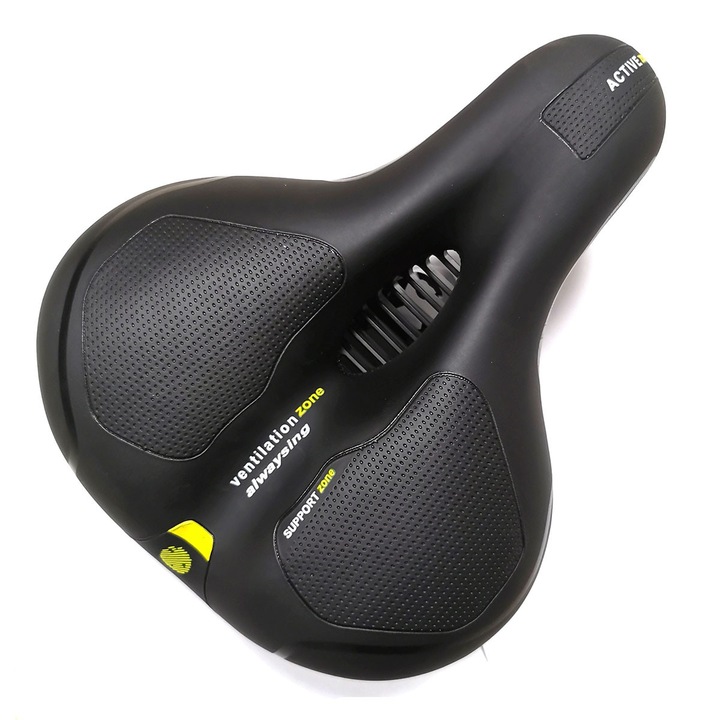 Sa bicicleta confortabila, gel, dimensiune universala, pentru barbati si femei, 20x25cm