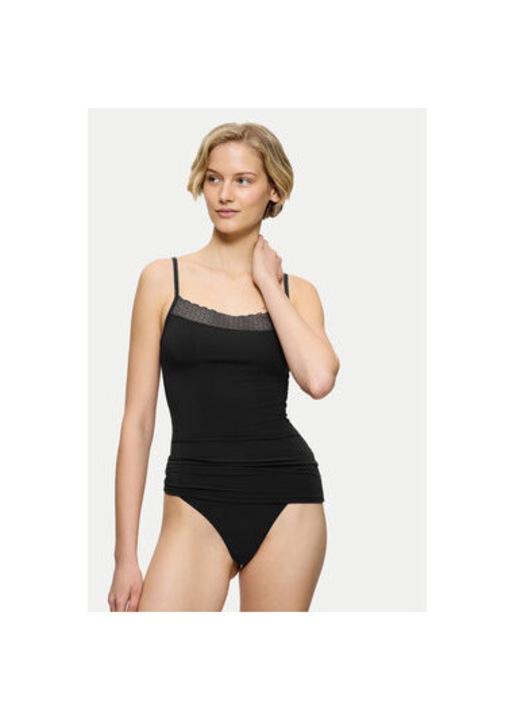 Női póló, Triumph, 304540301, Modális, Fekete, Fekete