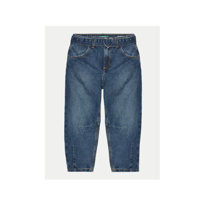 Lányka nadrág, United Colors Of Benetton, 304279942, Pamut, Kék, Kék