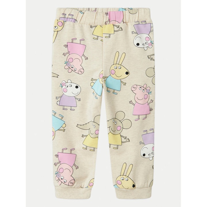 Lányka nadrág, Name It, 304937385, Biopamut, Bézs, Bézs