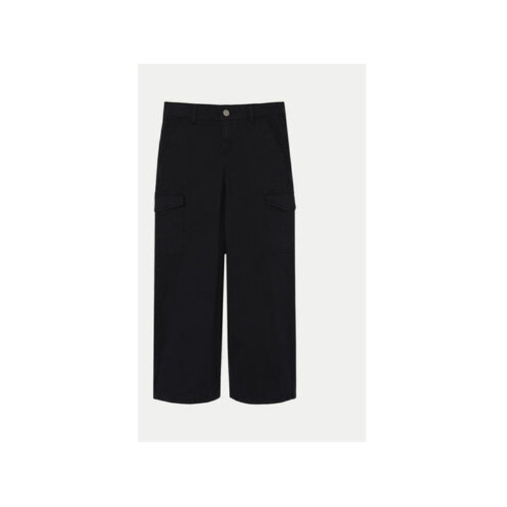 Pantaloni fete, Name It, 304434242, Bumbac, Negru, Negru