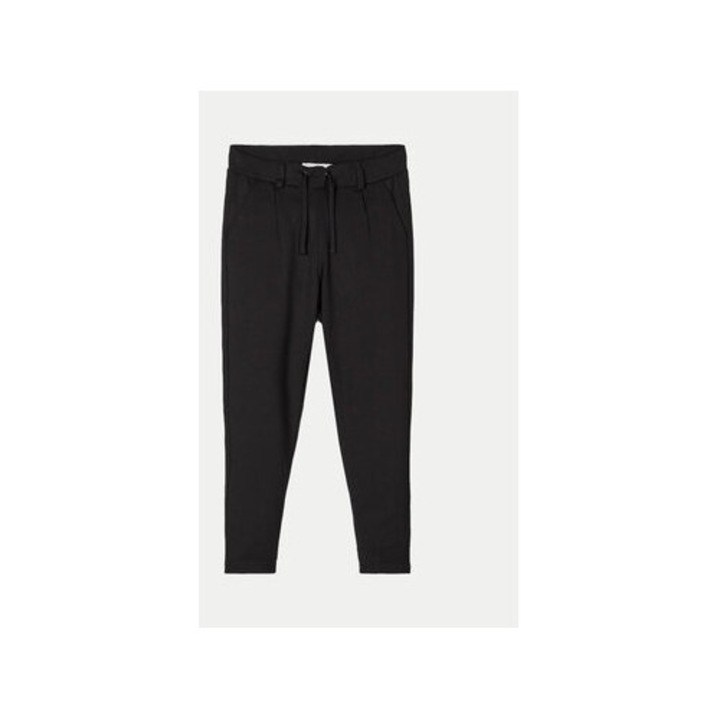 Pantaloni fete, Name It, 304433894, Viscoza/Nylon, Negru, Negru