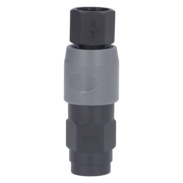 Conector rapid pneumatic Enforose, otel din plastic, 15 kgf/cm, pentru furtun PU, dimensiune 3/8 inci