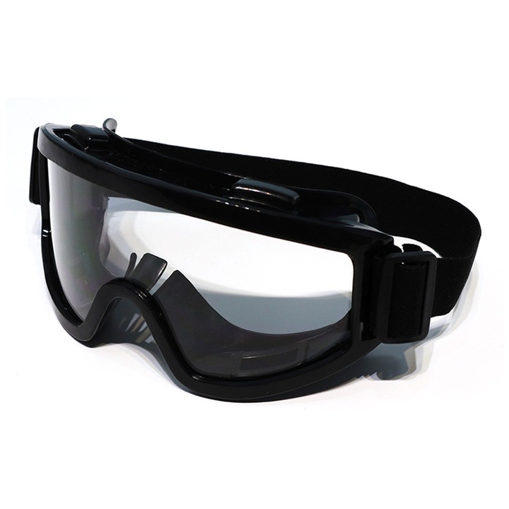 Ochelari de protectie impotriva prafului Uzura pentru ochi Lentila transparenta, confortabila pentru vizionare de lucru