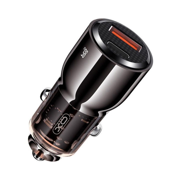 Adaptor Auto XO CC58 FAST TipC+USB 95W