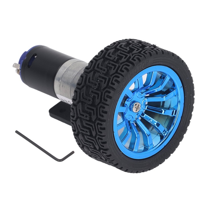 Set motor codificator Enforose, 12V, 4545RPM, cu suport de montare 25mm, cuplaj din alama