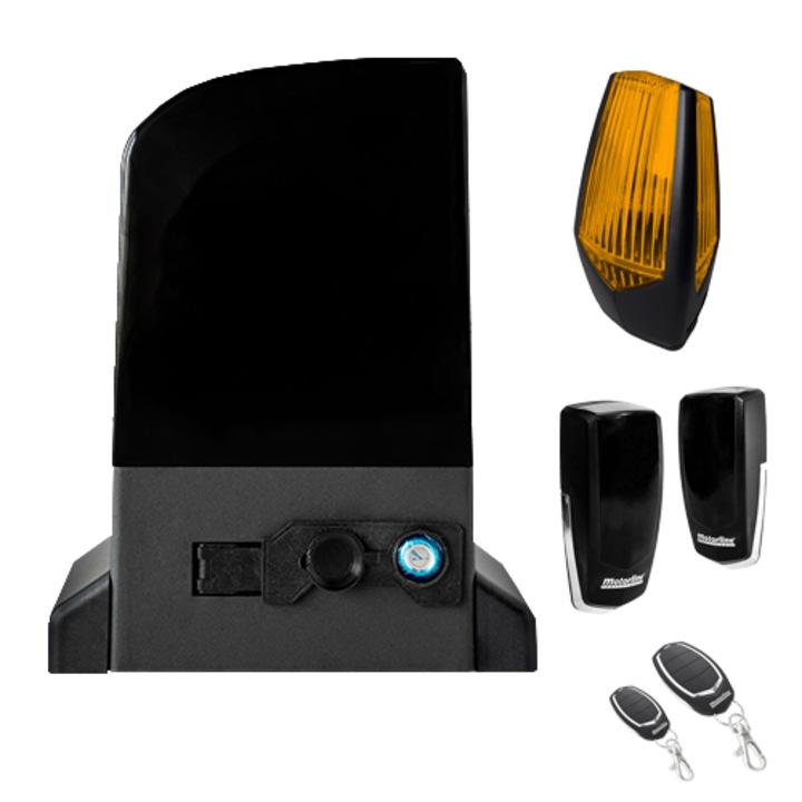 Tolókapu automatizálási készlet 2200KG, kefe nélküli motor 36Vdc - MOTORLINE GALO2200-KIT
