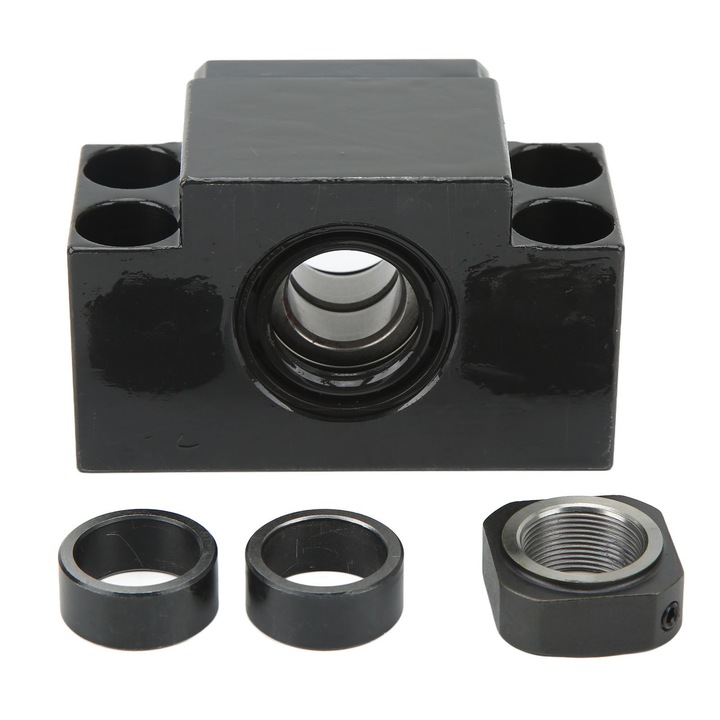 Suport surub cu bile Enforose, 20mm, M20x10, din otel cu carbon ridicat, set 3 bucati