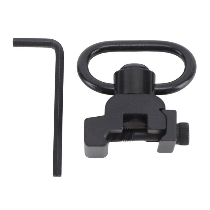 Sling pivotant, Enforose, 20 mm, Rotire 360 de grade, Negru