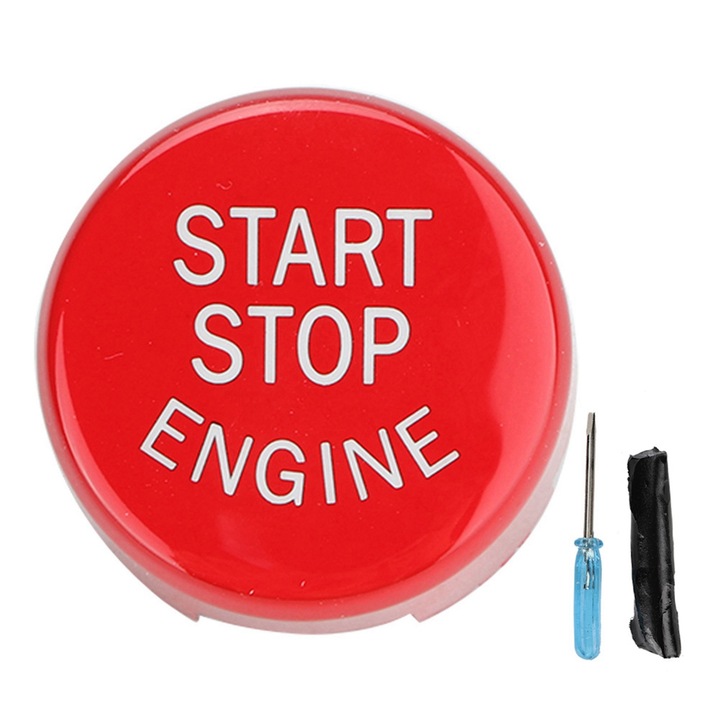 Buton de pornire cu un singur buton pentru motorul masinii pentru partea inferioara a discului F30 G/F cu buton de pornire Start&Stop