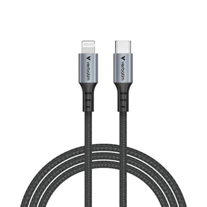 USB-kábel, Verbatim Sync / USB-C töltés Lightninghez 120 cm