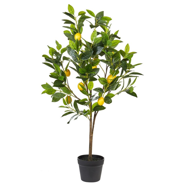 Planta artificiala in ghiveci 105 cm Lemon tree