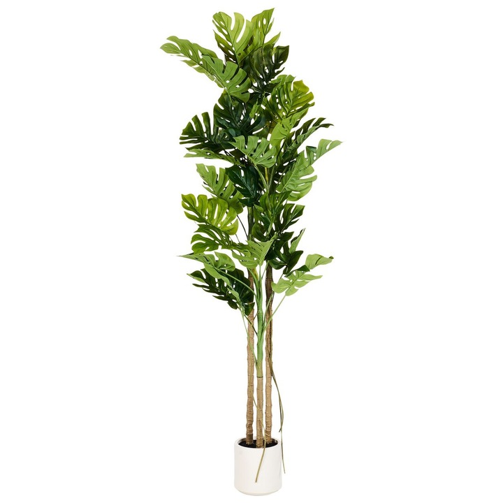 Planta artificiala suspendata in ghiveci 221 cm Monstera plant