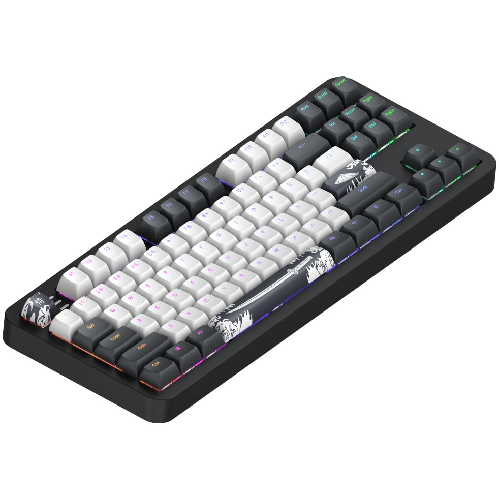 Tastatura Mecanica Gaming Dark Project ALU87B Bushido, TKL 87