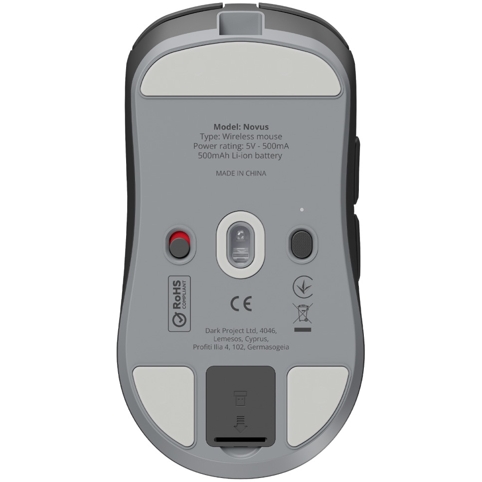 Mouse Gaming Dark Project Novus, Wireless, 26000dpi, senzor PixArt