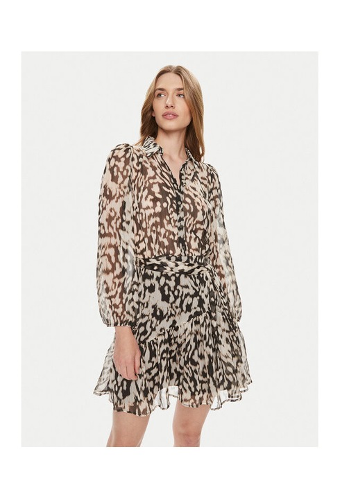 Rochie dama, Morgan, 303919030, Poliester, Bej, Bej