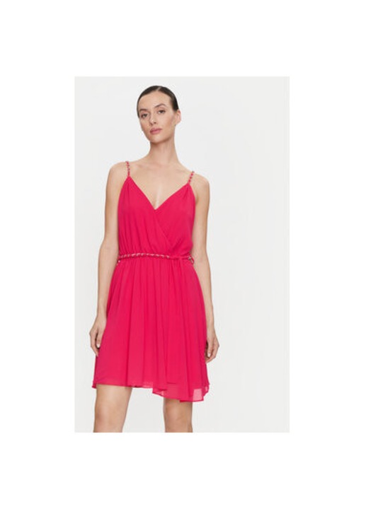 Rochie dama, Morgan, 303920203, Poliester/Poliester reciclat, Negru, Negru, 38