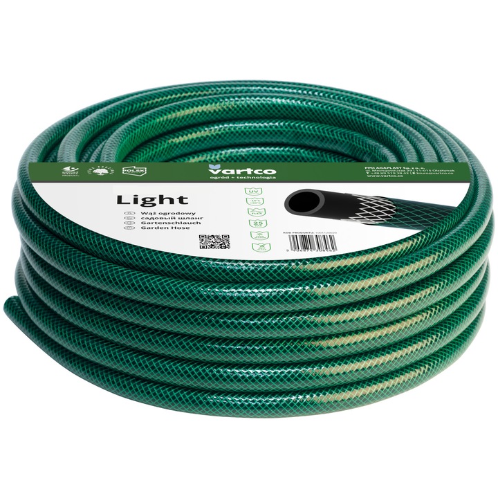 Rugalmas kerti tömlő Vartco Light 3/4", 30m, 3 réteg
