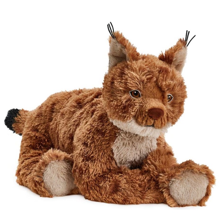 Jucarie de plus, model ras, maro, 63 cm