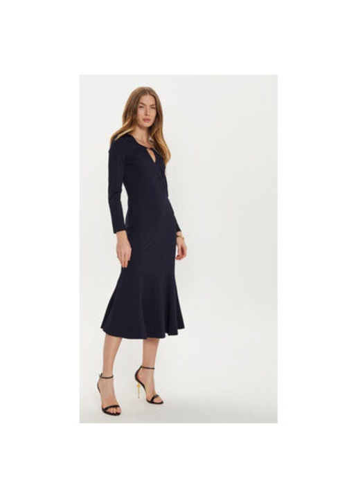 Rochie dama, Rinascimento, 304956232, Viscoza/Poliamida, Albastru