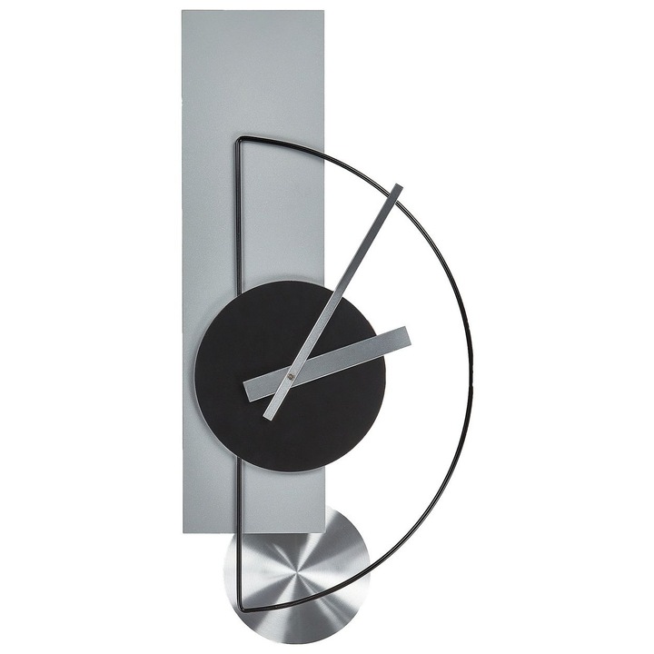 Ceas de perete Cevins 31 cm Metal Gri deschis