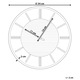 Fali óra Daroca Szürke