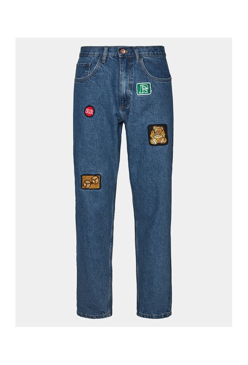 Férfi farmer, Redefined Rebel, 303366940, Szintetikus, Kék, Kék