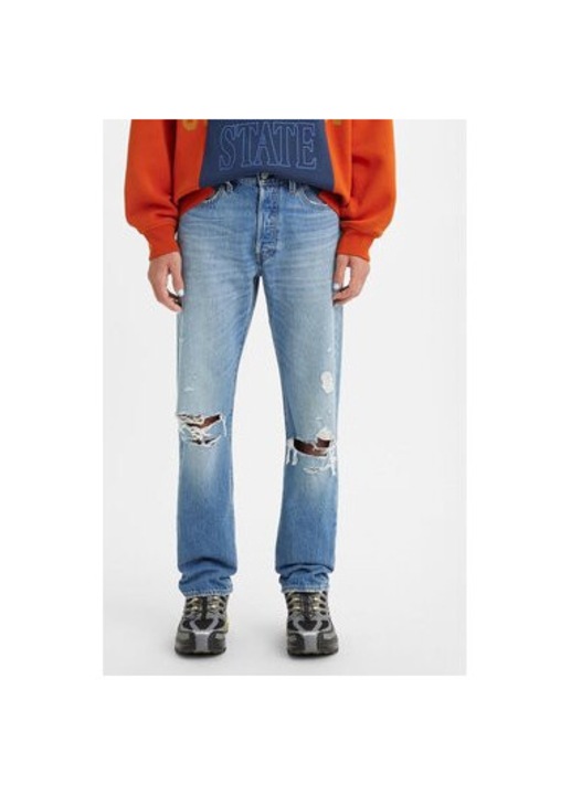 Blugi barbati, Levi's, 303341794, Bumbac, Albastru, Albastru