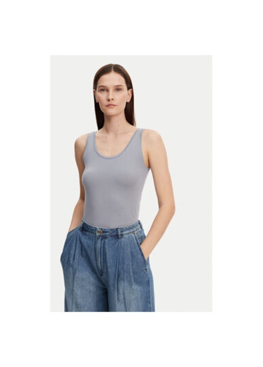 Tricou dama, Marc O Polo, 304883453, Bumbac organic, Albastru, Albastru