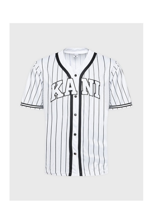 Tricou barbati, Karl Kani, 300999967, Poliester, Alb, Alb, M