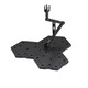 Baza de actiune Bandai Gundam 58815, neagra, usor de asamblat
