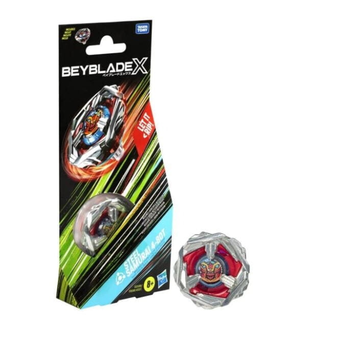 Beyblade X, Steel Samurai, 4-80T, 20x12x4cm, set de jucarii
