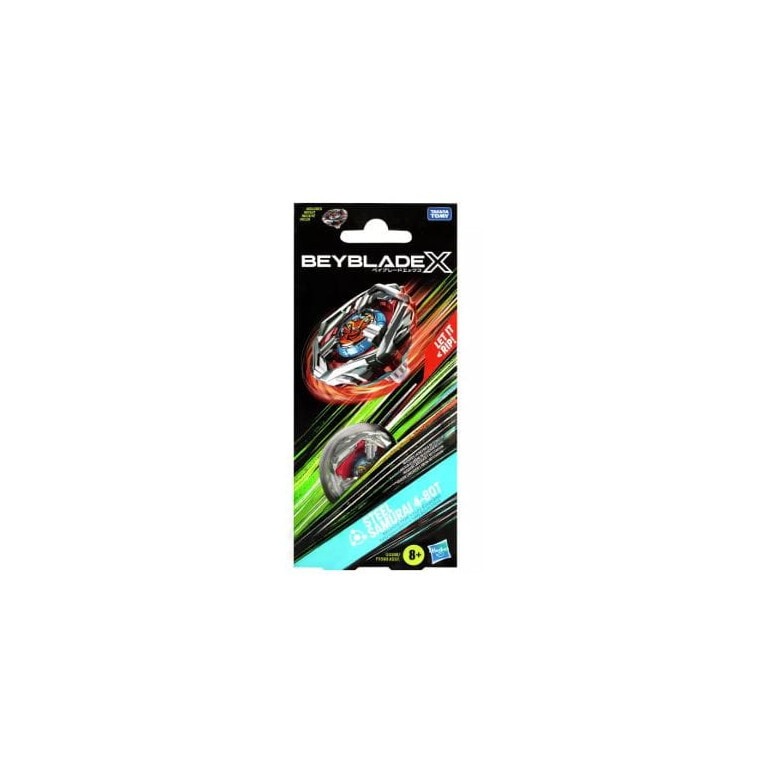 Beyblade X, Steel Samurai, 4-80T, 20x12x4cm, set de jucarii