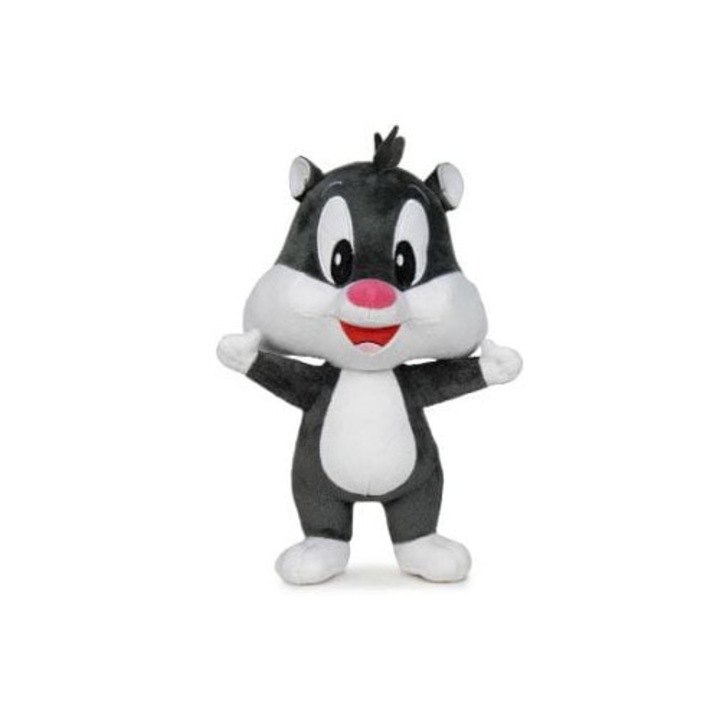 Jucarie de plus, Play by Play, Looney Tunes, Sylvester, 15 cm, pentru copii peste 3 ani