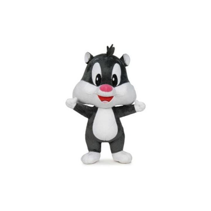 Jucarie de plus, Play by Play, Looney Tunes, Sylvester, 15 cm, pentru copii peste 3 ani