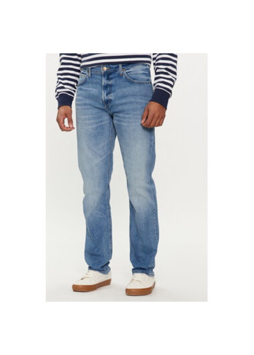 Férfi farmer, Lee, 303595425, Pamut, Kék, Kék