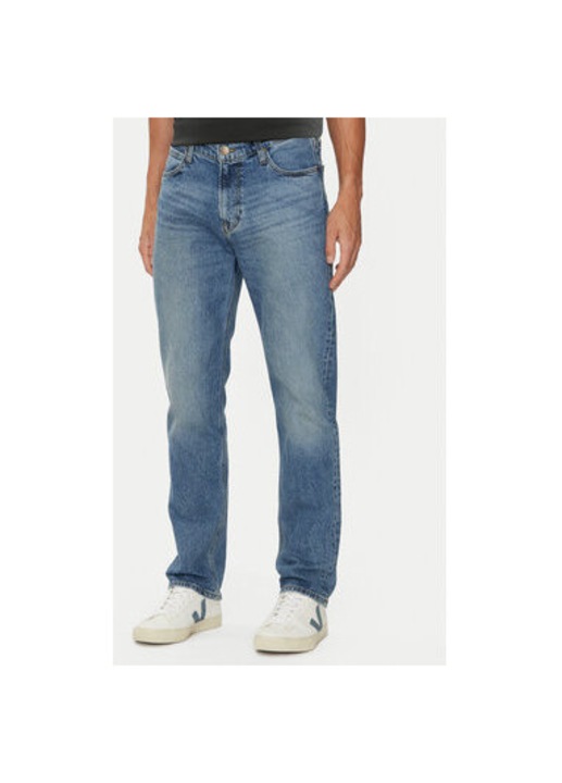 Férfi farmer, Lee, 304749797, Pamut/Lyocell, Kék, Kék