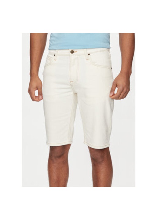 Lee ferfi farmer rovidnadrag, 112349236, pamut, ekru, Ekrü