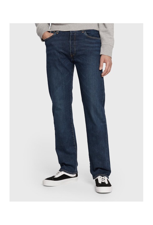 Blugi barbati, Levi's, 301338284, Bumbac, Albastru, Albastru, W28-L32