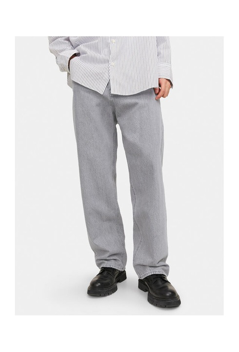 Férfi farmer, Jack and Jones, 303275662, Pamut, Szürke, Szürke