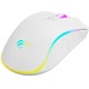Мишка Gaming HAVIT MS1034, RGB, 4800 dpi, 7 бутона, USB, Бял